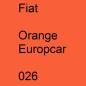 Preview: Fiat, Orange Europcar, 026.